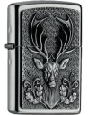 Zippo zapalovač s motivem jelena v přírodě. Zippo je kovový benzinový zapalovač s doživotní zárukou a více než 80letou tradicí. Tyto kvalitní zapalovače se vyrábějí výhradně v USA.