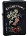 Zippo zapaľovač s motívom svetoznámej skupiny Rolling Stones. Zippo je kovový benzínový zapaľovač s doživotnou zárukou a viac ako 80 ročnou tradíciou. Tieto kvalitné zapaľovače sa vyrábajú výhradne v USA.