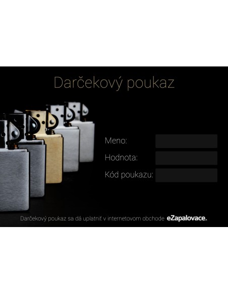 Dárkový poukaz - 30€