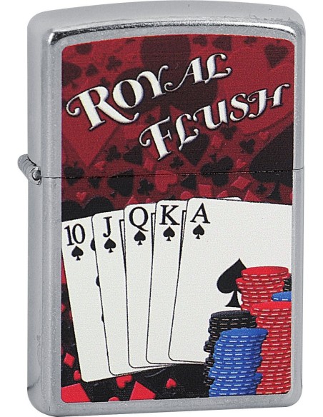 Zippo Royal Flush