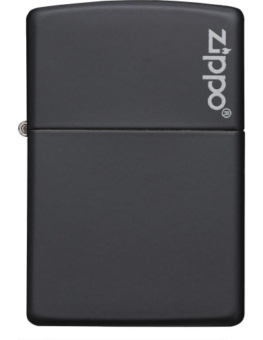 Zippo Black Matte Logo