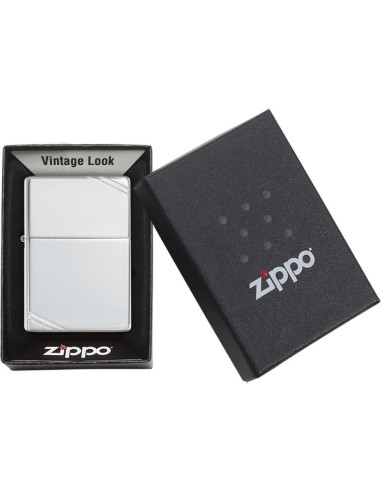 Strieborný Zippo zapaľovač 28008
