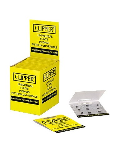 Clipper replacement flints, 9 pcs