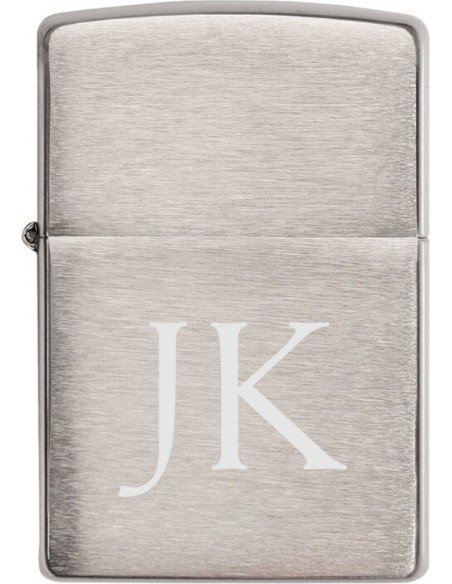 Engraving of Initials on Zippo – Lighter Not Included