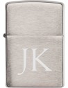 Initials can be engraved on any Zippo lighter. If there is an emblem or design on the front, we recommend choosing to engrave on the back, which is usually clean. The image changes depending on the position you choose. You need to add and order the Zippo that we will engrave into the cart. Please choose to pay via bank transfer.

