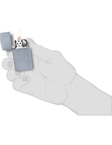 Zippo Slim Street Chrome