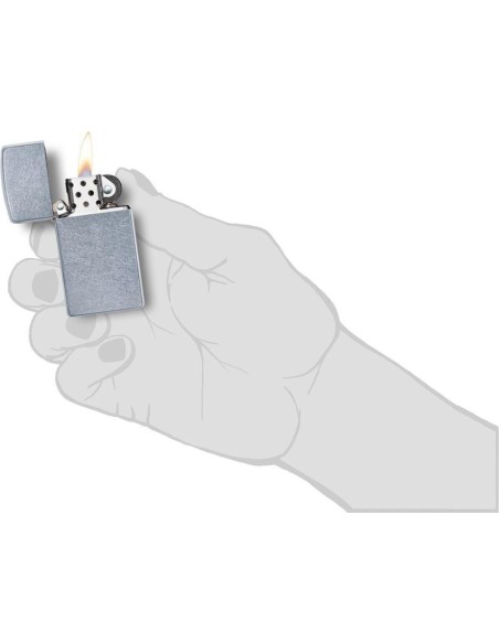 Zippo Slim Street Chrome