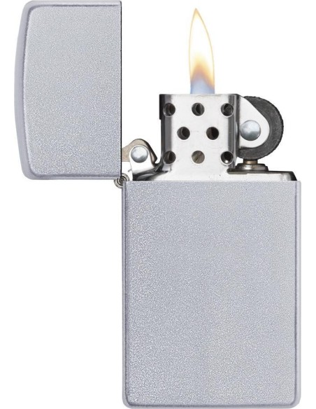 Zippo Slim Satin Chrome
