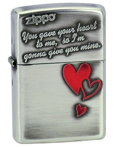 Zippo Triple Heart 28197