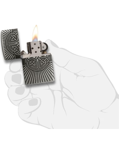 Zippo Armor Celtic Cross