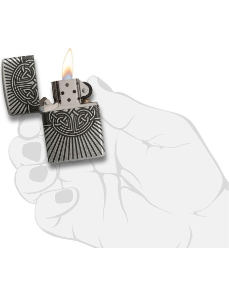 Zippo Armor Celtic Cross