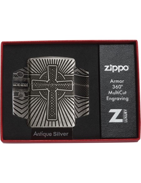 Zippo Armor Celtic Cross