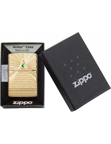 Zippo Armor Swarovski Eye of Providence