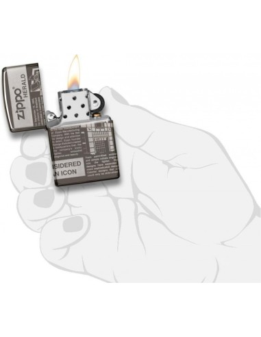 Zippo Newsprint 360° 25528