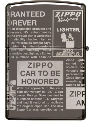 Zippo Newsprint 360° 25528