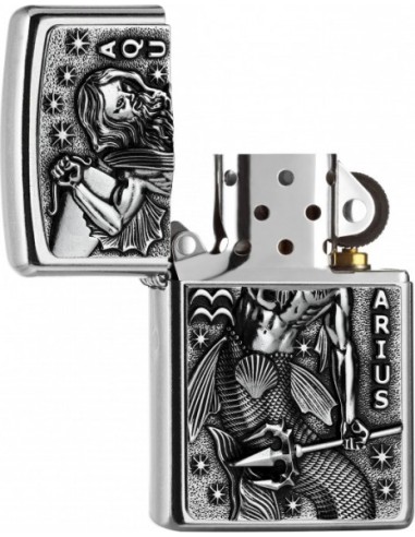 Zippo Aquarius Zodiac