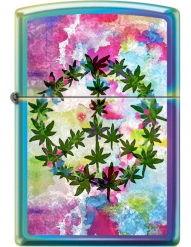 Zippo Leaf and Peace 26888