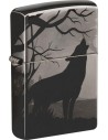Originální Zippo zapalovač s motivem vlka. Zapalovač je zdobený po celém obvodu zapalovače. Zippo je kovový benzínový zapalovač s doživotní zárukou a více než 80letou tradicí. Tyto kvalitní zapalovače se vyrábějí výhradně v USA.