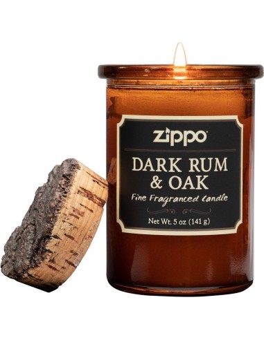 Zippo Candle - Dark Rum & Oak