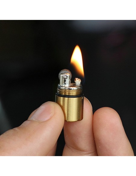 Dolphin Mini Survival Zapaľovač - strieborná