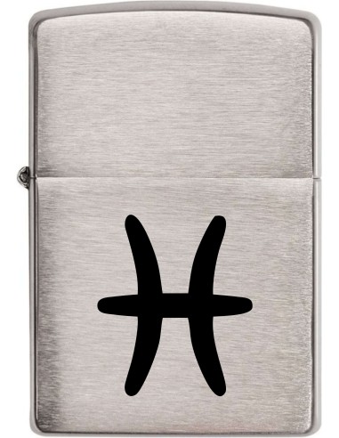 Zippo Pisces Zodiac Sign
