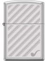 Fajkový Zippo zapaľovač, ktorý ma vnútro prispôsobené na zapaľovanie fajok. Zippo je kovový benzínový zapaľovač s doživotnou zárukou a viac ako 80 ročnou tradíciou. Tieto kvalitné zapaľovače sa vyrábajú výhradne v USA.
Doživotná záruka na funkčnosť zapaľovača
Dodávaný v darčekovej krabičke s logom Zippo
Tradícia a kvalita od roku 1932
