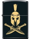 Originálny Zippo zapaľovač s helmou a dvoma mečmi. Zippo je kovový benzínový zapaľovač s doživotnou zárukou a viac ako 80 ročnou tradíciou. Tieto kvalitné zapaľovače sa vyrábajú výhradne v USA.