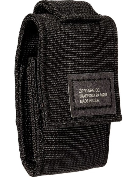 Zippo Black Crackle + taktické pouzdro – černé