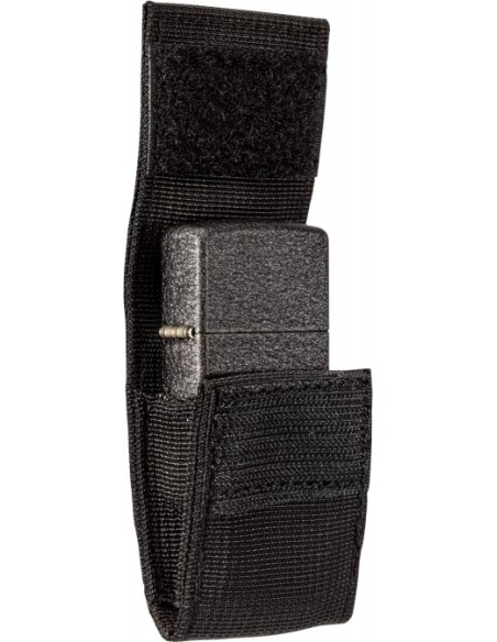 Zippo Black Crackle + taktické pouzdro – černé