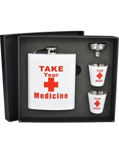 Ploskačka Take Your Medicine - set