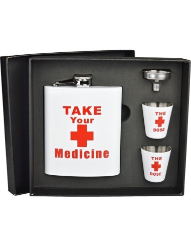 Take Your Medicine Flask Set