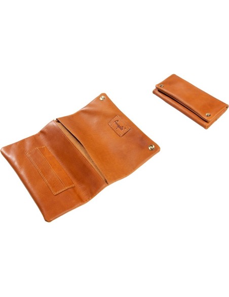 Leather tobacco pouch Angelo - mocha