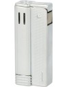 Stylish Austrian-style lighter in silver finish. A clone of the legendary Austrian IMCO lighter. The lighter is filled with gasoline, and after striking it, the top opens, igniting the wick soaked in gasoline, and the lighter burns until you close it.