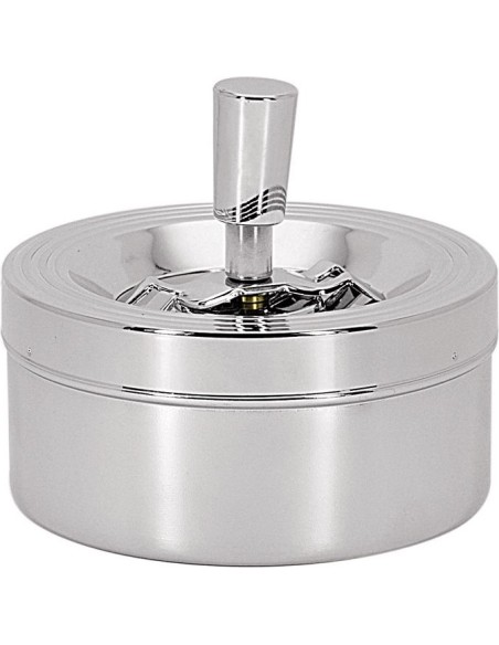 Metal rotating ashtray