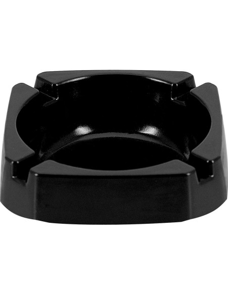 Plastový popelník Černá