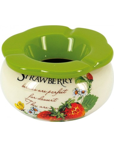 Keramický popolník Strawberry 12814