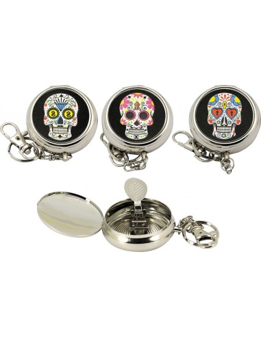 Pocket ashtray with keychain