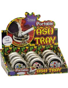 Pocket ashtray with keychain 2