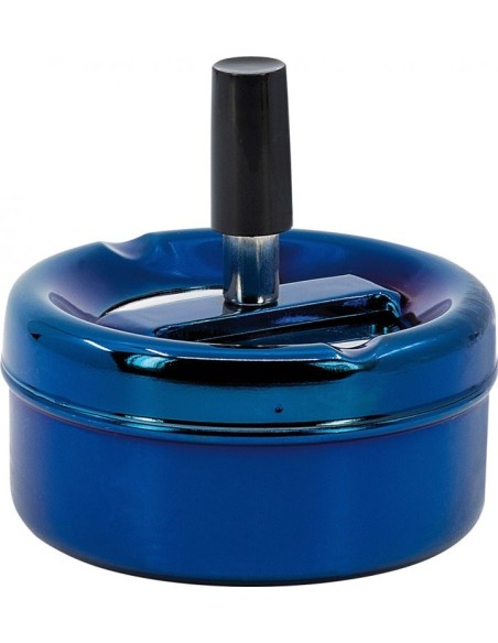 Metal rotating ashtray