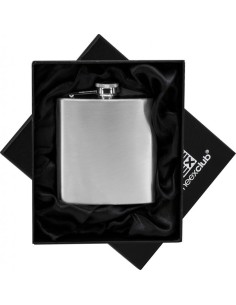 Classic Brushed Hip Flask 2