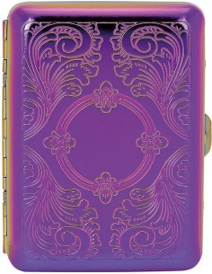 Purple Gothic cigarette case