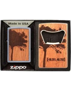Zippo Woodchuck + otvárak na fľaše