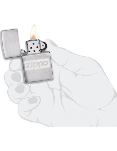 Zippo Chrome Set + Hip Flask 2