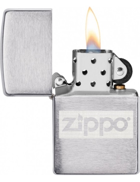 Zippo sada Chrome + placatka