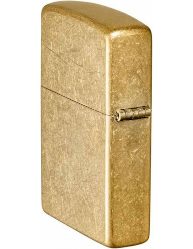 Zippo Tumbled Brass 24206