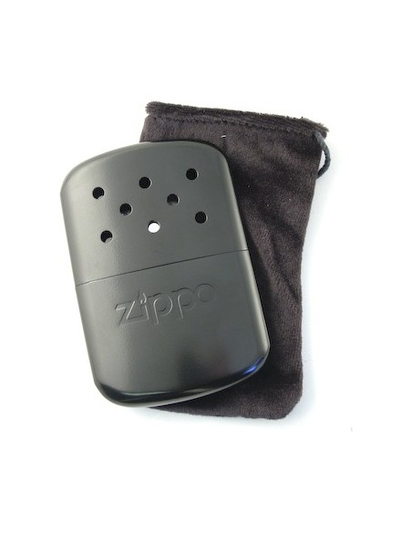 Černý ohřívač rukou Zippo