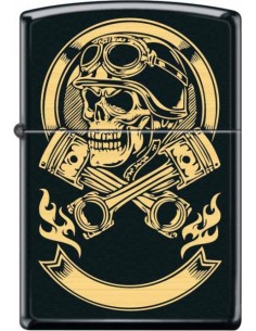 Zippo Biker Skull 26978