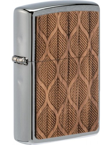 Zippo Woodchuck USA Walnut Leaves
