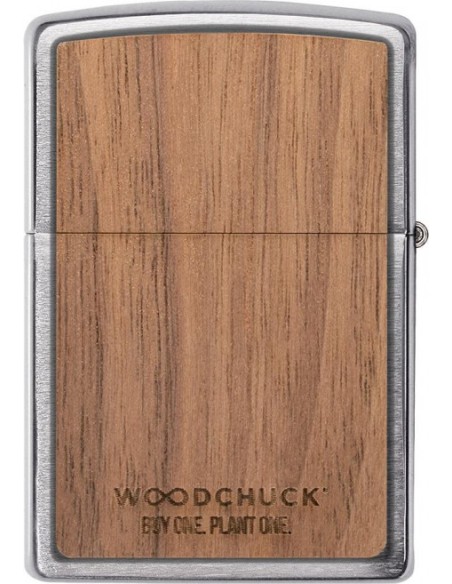 Zippo Woodchuck USA Walnut Leaves