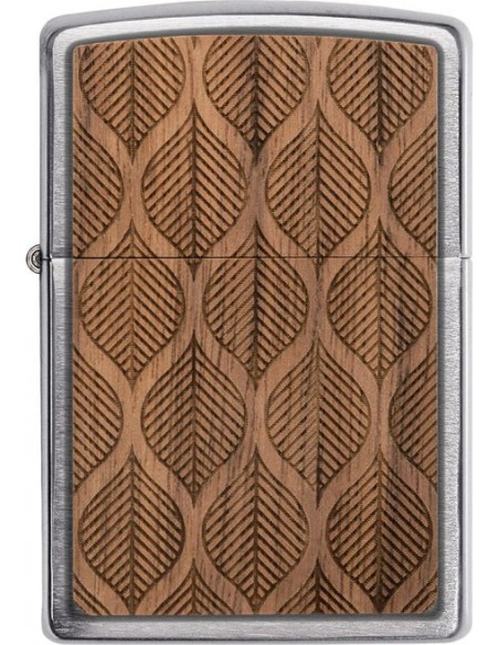 Zippo Woodchuck USA Walnut Leaves